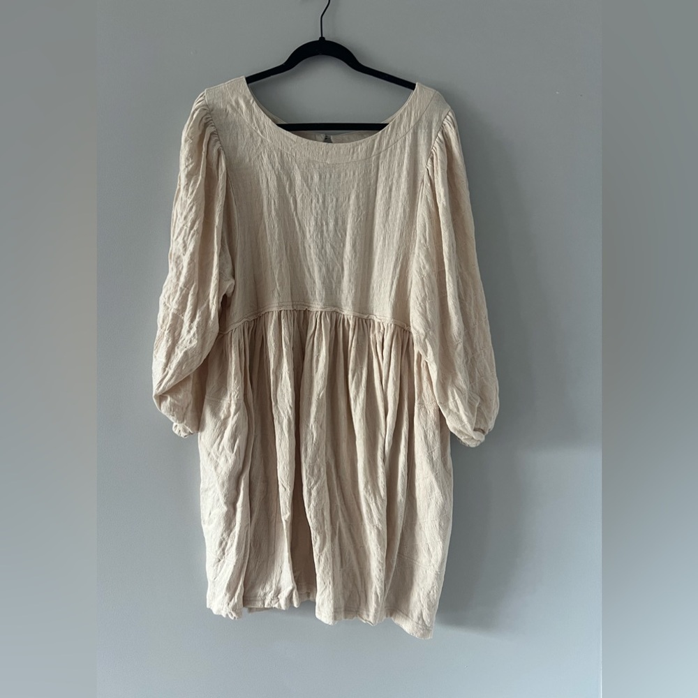 Free People Cream Mini Dress - Picture 3 of 8